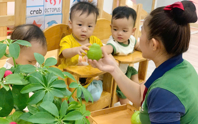 Giờ ngủ trưa của bé