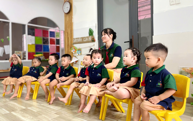 Không gian lớp học Global Star Cares